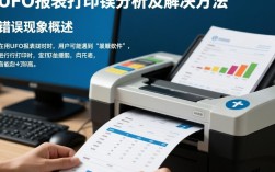 UFO报表打印错误排查指南