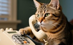 猫咪的拨号奇遇，揭秘猫类如何使用电话