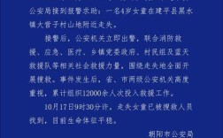 千人跨省大救援，走失女孩奇迹获救