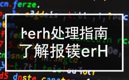 解决报错erh问题的实用方法