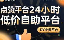 24小时一键自助下单，DY点赞平台低价推广服务