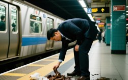 地铁站奇观，男子大便事件地变身热门打卡点