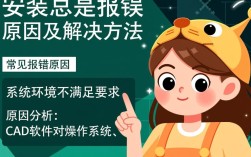 为什么我的CAD安装总是出现错误？常见问题及解决方法大揭秘！