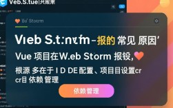 WebStorm Vue文件报错原因解析