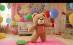 如何巧妙剪辑小熊欢快跳舞视频，打造萌动瞬间？