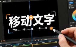 如何轻松在视频剪辑中精确移动和调整文字位置？