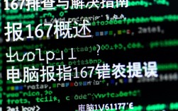 电脑频繁报错167？揭秘原因及解决之道！