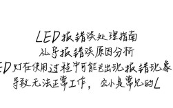 LED灯更换故障排查指南