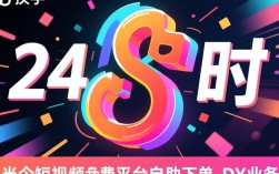 24小时全天候自助下单平台，快手DY业务免费下单秒到账服务