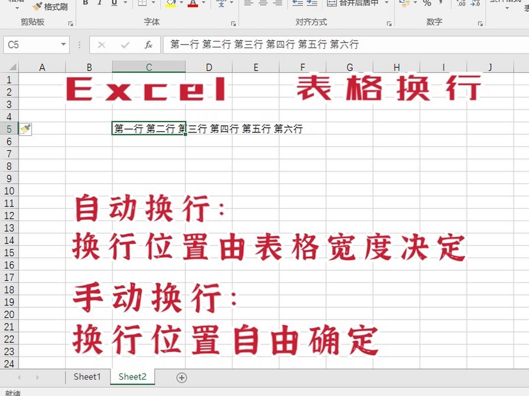 如何在Excel表格中实现换行操作？-图1