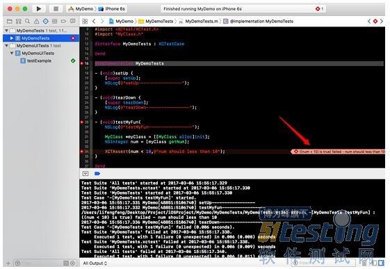 为什么iOS单元测试会报错？-图3