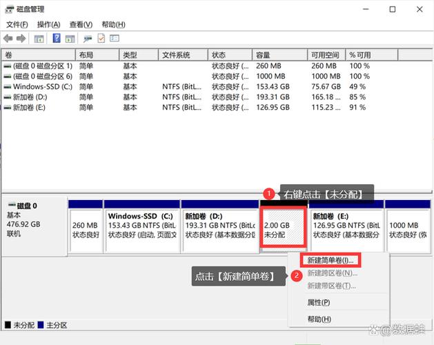 如何高效地在新电脑上进行硬盘分区？-图2