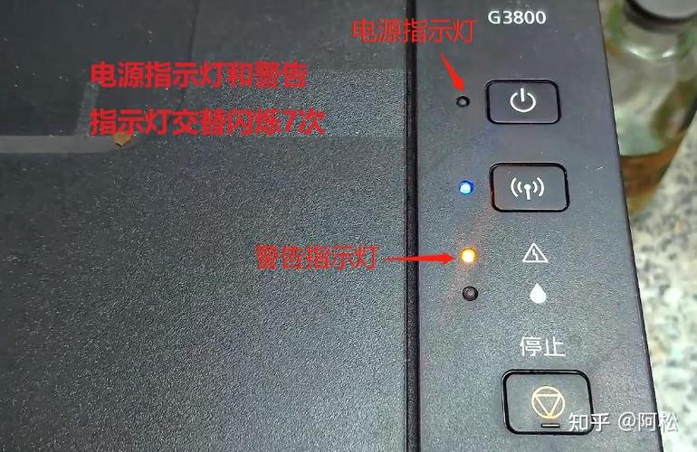 为何我的佳能G2800打印机出现错误代码5011？-图1