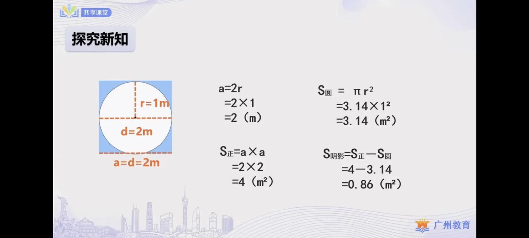 圆面积计算，公式是什么？-图3