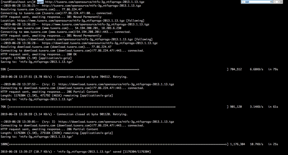 如何在 CentOS 系统中挂载 NTFS 分区？-图1