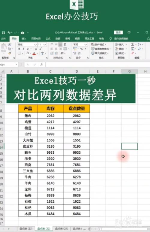 如何快速判断Excel表中两列数据是否相同？-图1