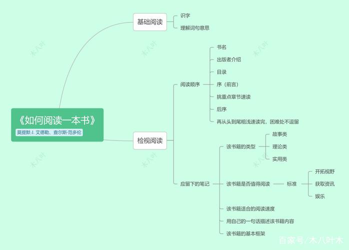 如何通过思维导图高效阅读一本书？-图1