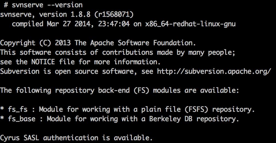 如何在CentOS上配置SVN与Apache的集成？-图3