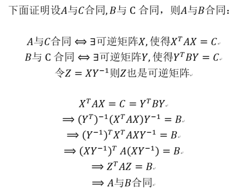 怎样判断两个矩阵是否合同？探索矩阵合同性的判断方法-图1