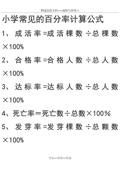 如何计算百分比？掌握这个公式就够了！-图2