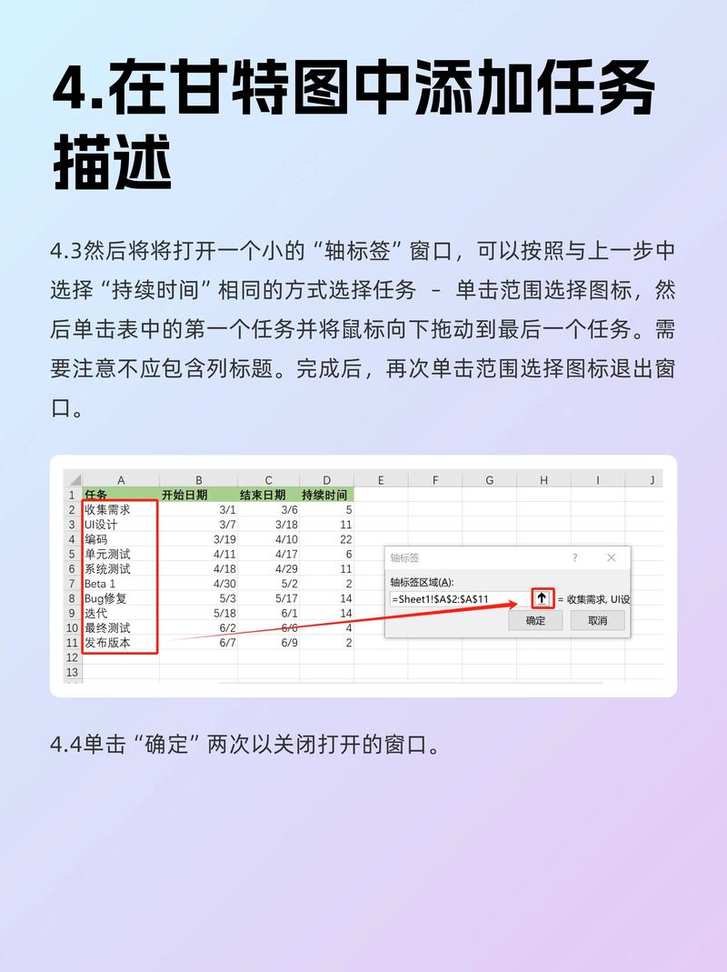 如何制作甘特图？-图3