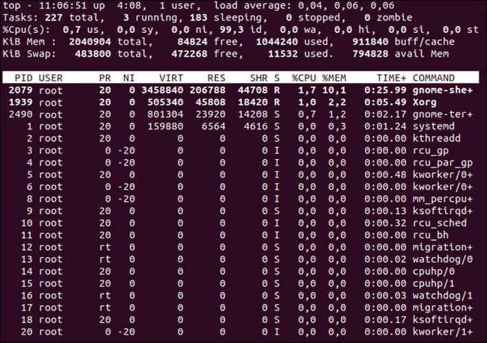 如何在Linux系统中查看内存使用情况？-图1