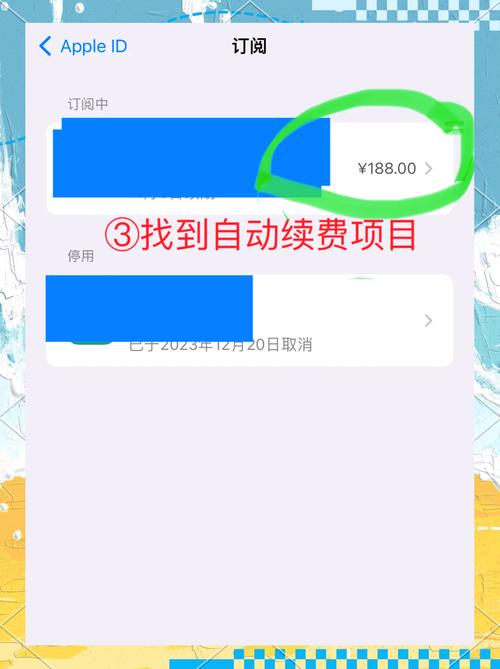 苹果设备如何操作以取消自动续费功能？-图2