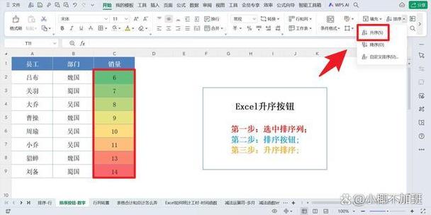 如何在Excel中取消已进行的排序操作？-图1