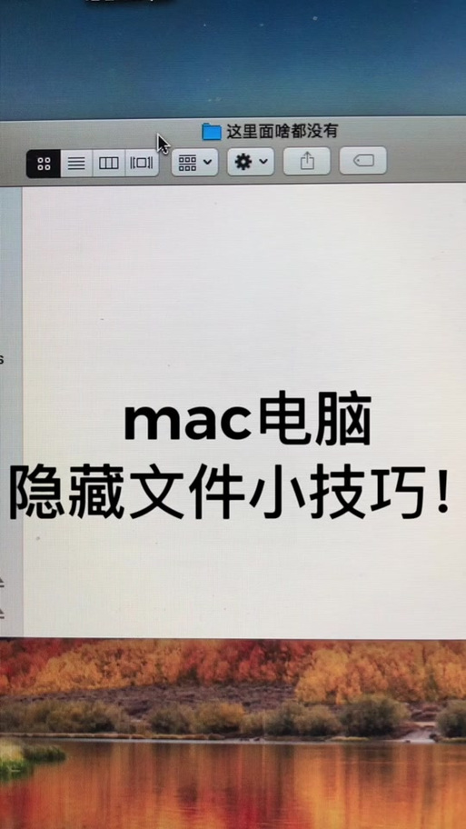 Mac如何轻松查看隐藏文件？-图1