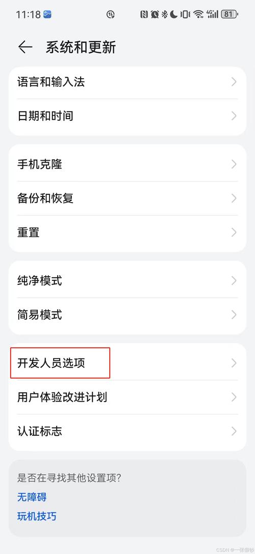 华为手机如何开启开发者选项？-图1