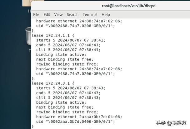 如何在CentOS系统上安装并配置DHCP服务？-图3