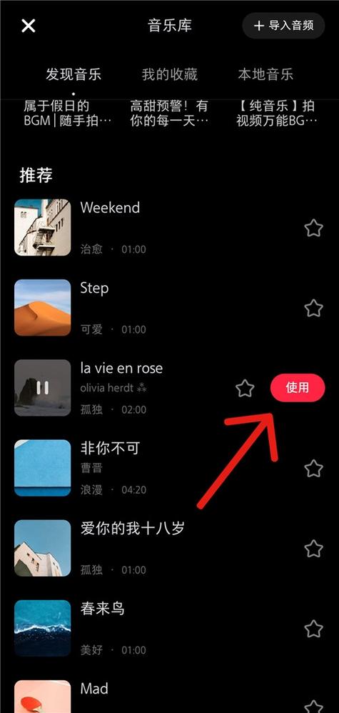 小红书如何导入音乐伴奏-图1