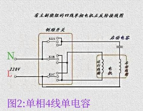 单相电机如何正确接线？接线方法与注意事项-图1