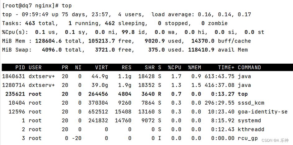 CentOS CPU与内存信息查看指南-图2