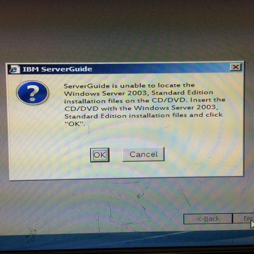 系统光盘安装报错问题解决攻略-图2 系统光盘安装报错问题解决攻略-图2