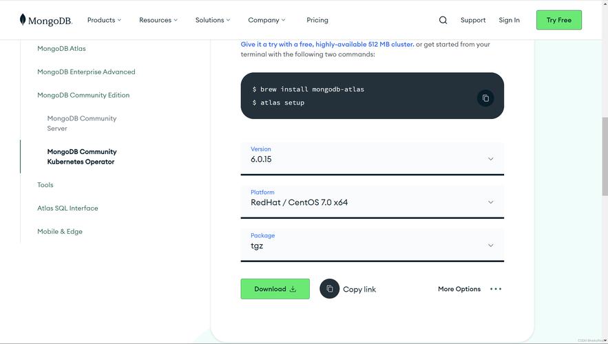 在CentOS 7系统上通过RPM包安装MongoDB-图3