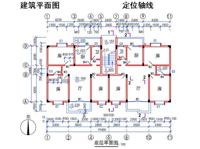 快速掌握CAD平面图解读技巧-图1 快速掌握CAD平面图解读技巧-图1