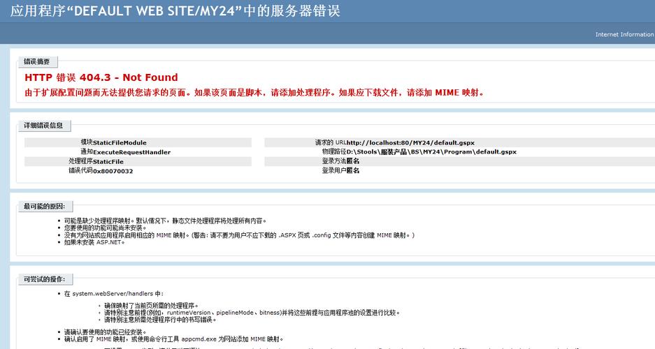轻松掌握，IIS错误日志查看指南-图2