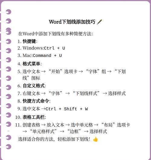 轻松掌握，下划线打字技巧解析-图1
