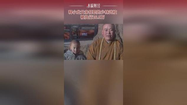 少林武校释小龙父亲任职单位被强制执行-图1