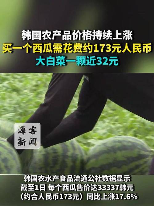 韩国西瓜价格飙升至173元，农产品价格上涨引发关注-图2