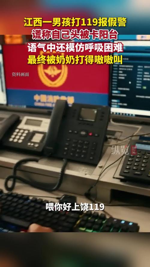 男孩报假警引奶奶怒火，一场家庭风波的瞬间爆发-图1