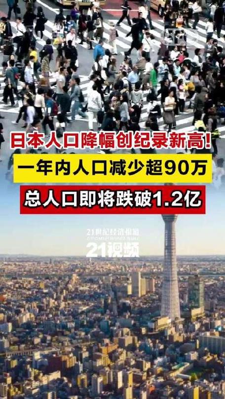 日本人口锐减，连续16年持续下降趋势-图1