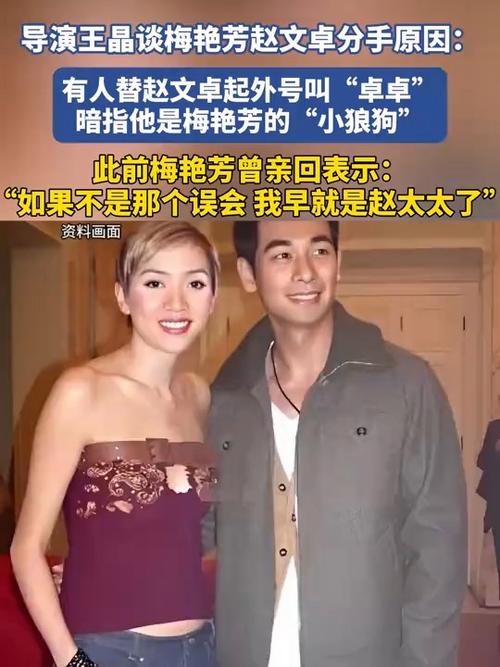 王晶揭秘，梅艳芳赵文卓分手背后真相-图1