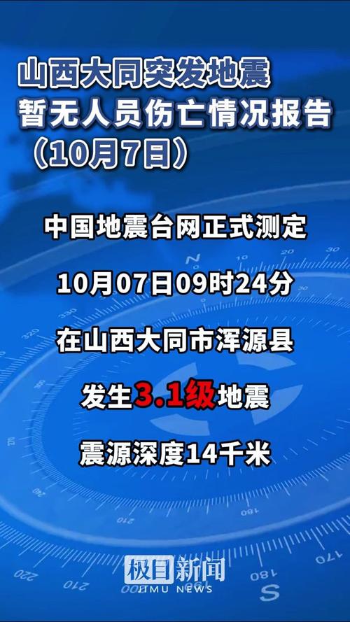 大同连续地震引发多地震感，地震频发引发关注-图3