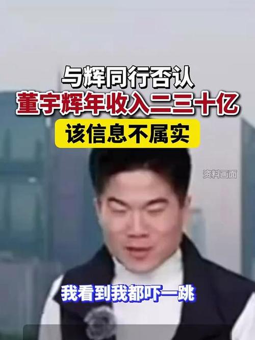 辉同行辟谣董宇辉年收入传闻-图2