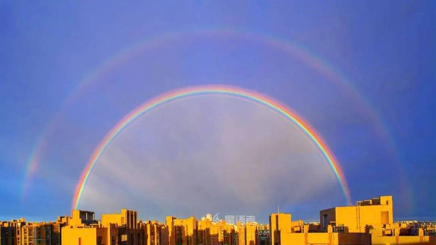 北京暴雨后现壮丽双彩虹奇观-图3