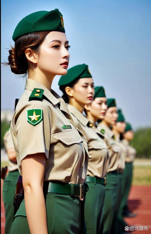 中国女民兵风采独树一帜-图1