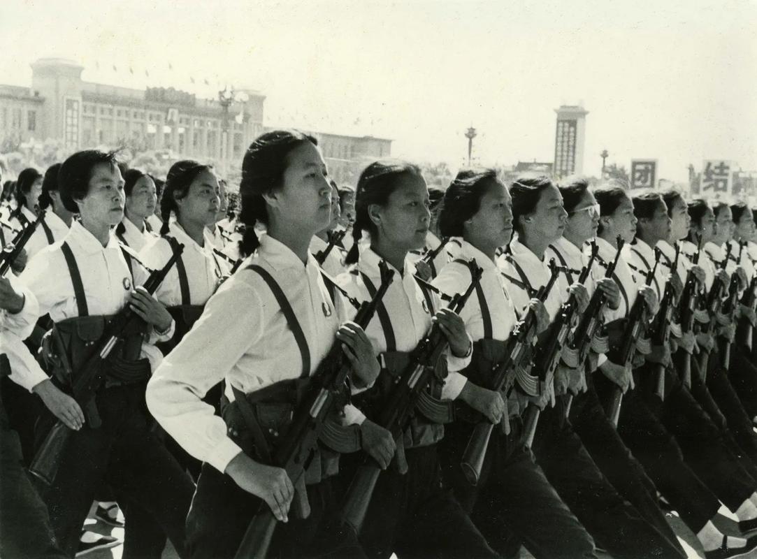 中国女民兵风采独树一帜-图2