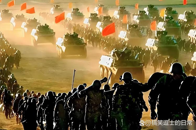 九三阅兵夜间演练震撼画面首曝光-图2